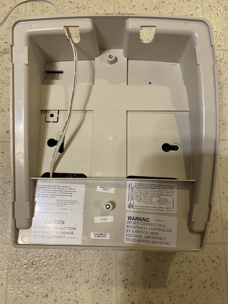 CORDED PHONE ALARM SYSTEM KEYPAD PIN NUMBER CODE HOUSE OFFICE SECURITY SYSTEM