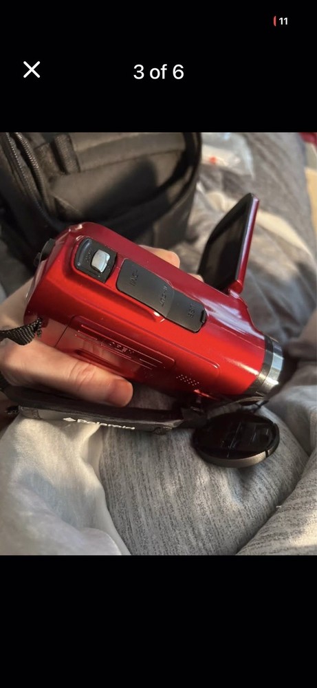 Vivitar Digital Video Recorder 840XHD Red Compact Open Box