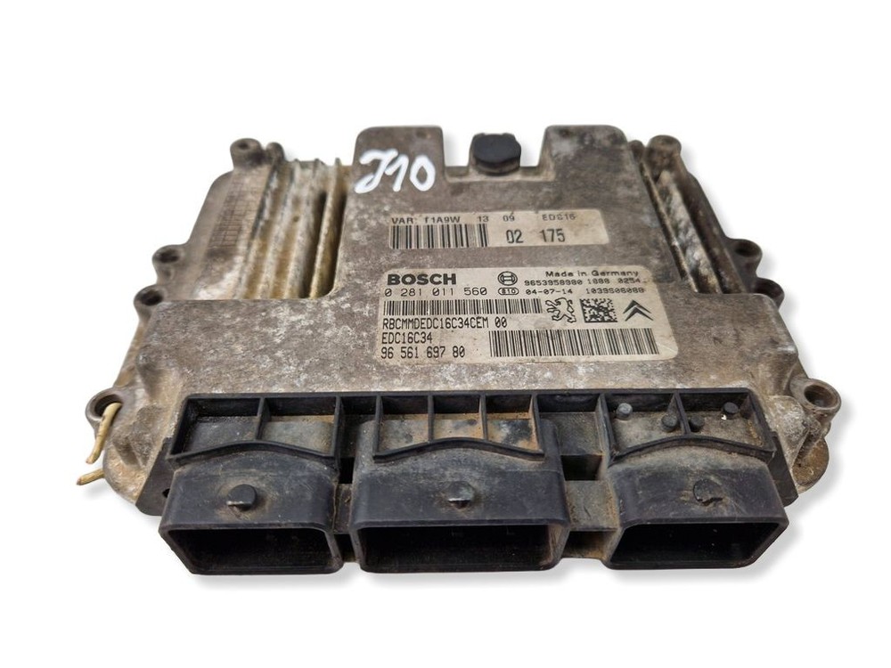 Peugeot 206 2001 Engine Control Module ECU 9656169780