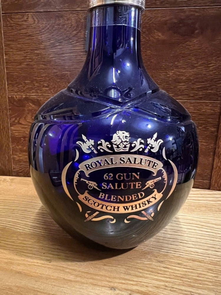 Empty bottle Chivas 62 Years