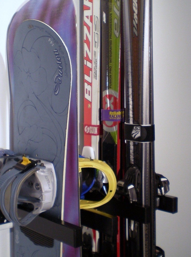 Ski and Snowboard Rack Wall Mount