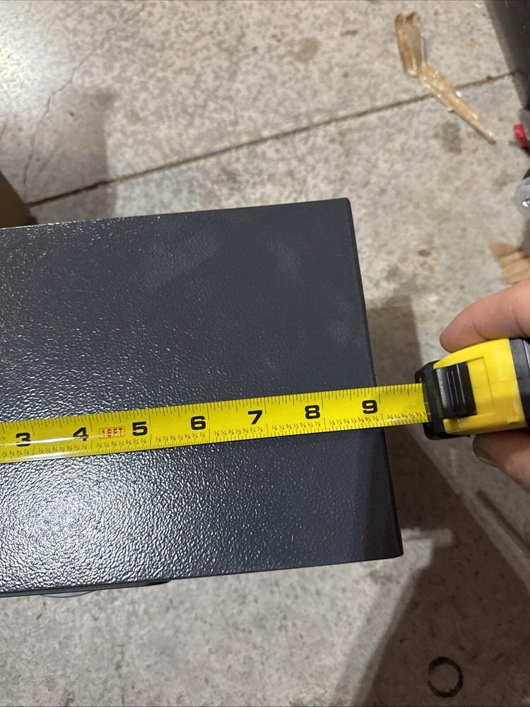 PATRON Small Safe Box MODEL 17NEF-FP Gray