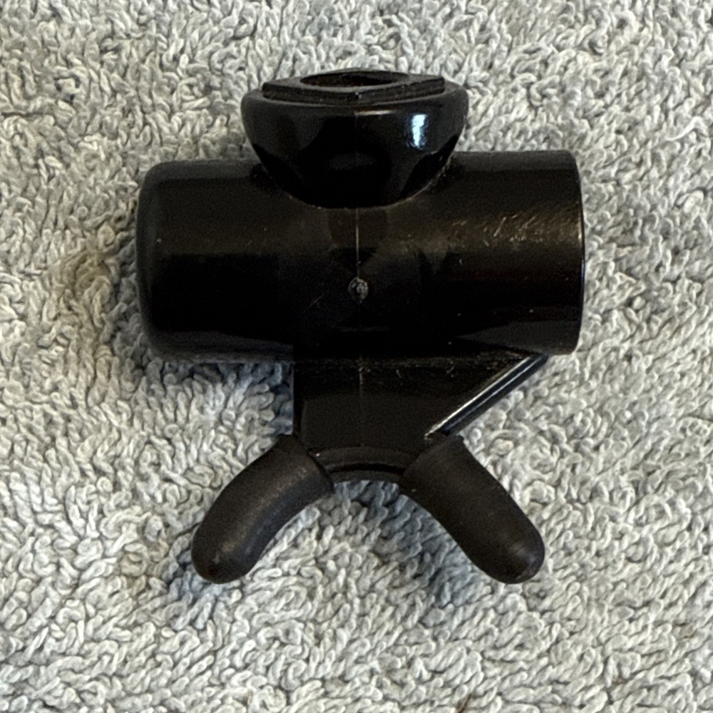 Silca Frame Pump Head...Plastic with Black Finish