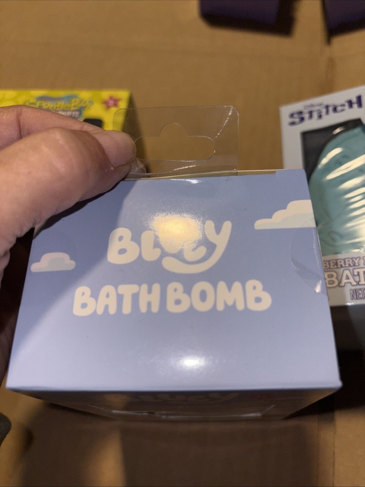 Bath Bombs Stitch SpongeBob Bluey Stitch NEW