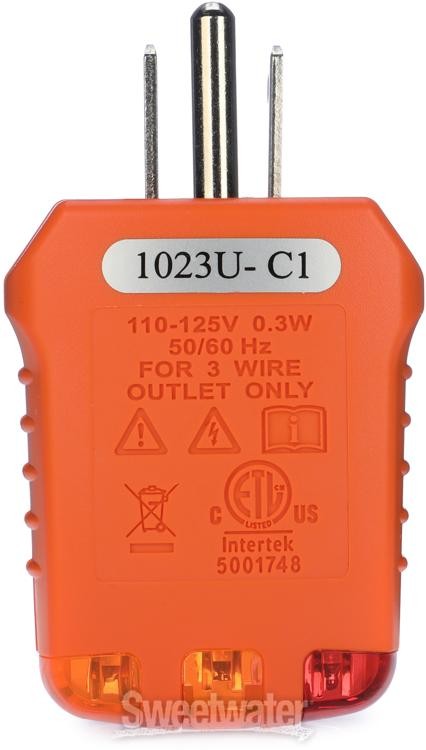 Klein Tools RT110 Power Outlet Receptacle Tester