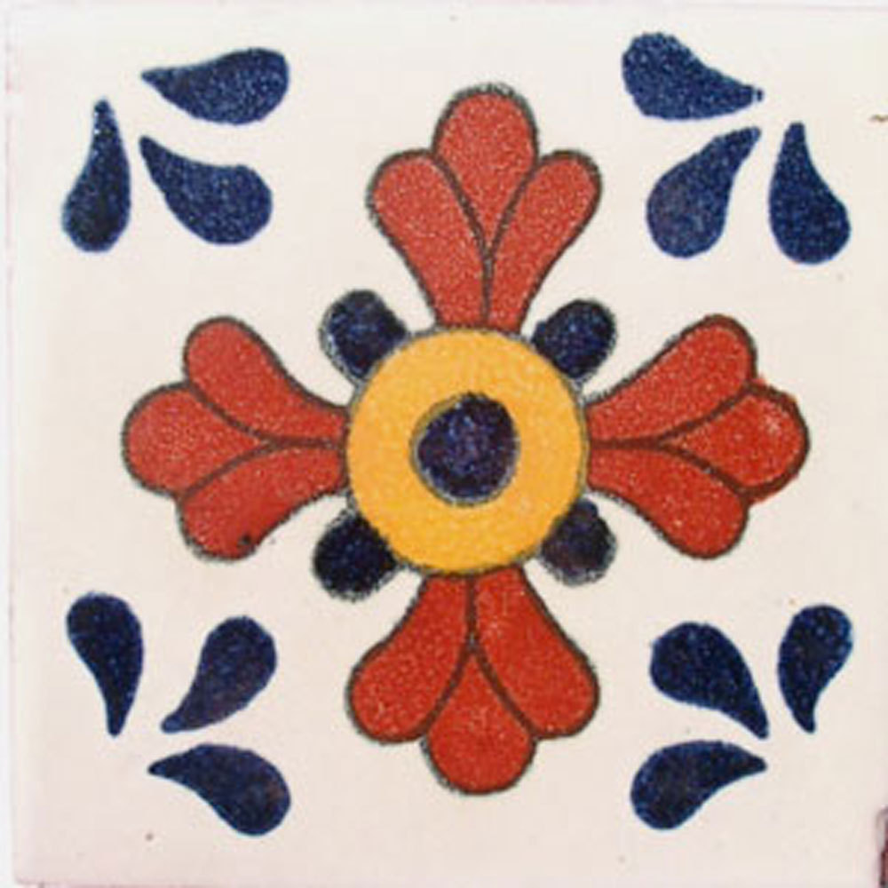 #C036 MEXICAN CERAMIC HANDMADE TALAVERA TILE SETS