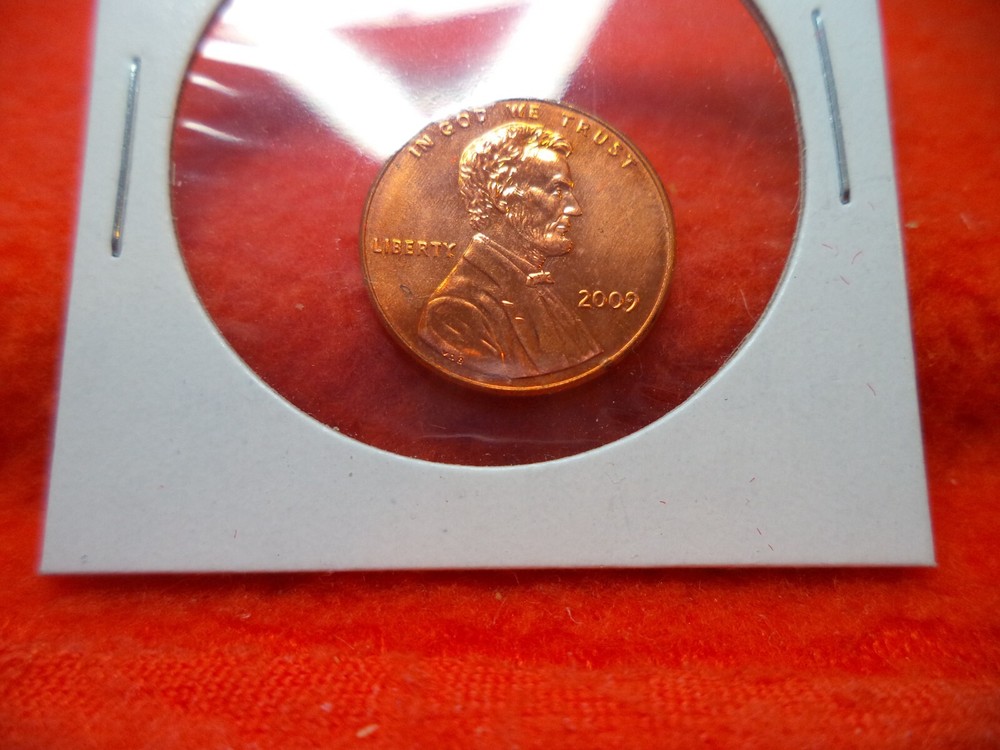 2009 1C Lincoln-Professional RD Lincoln Cent UNC