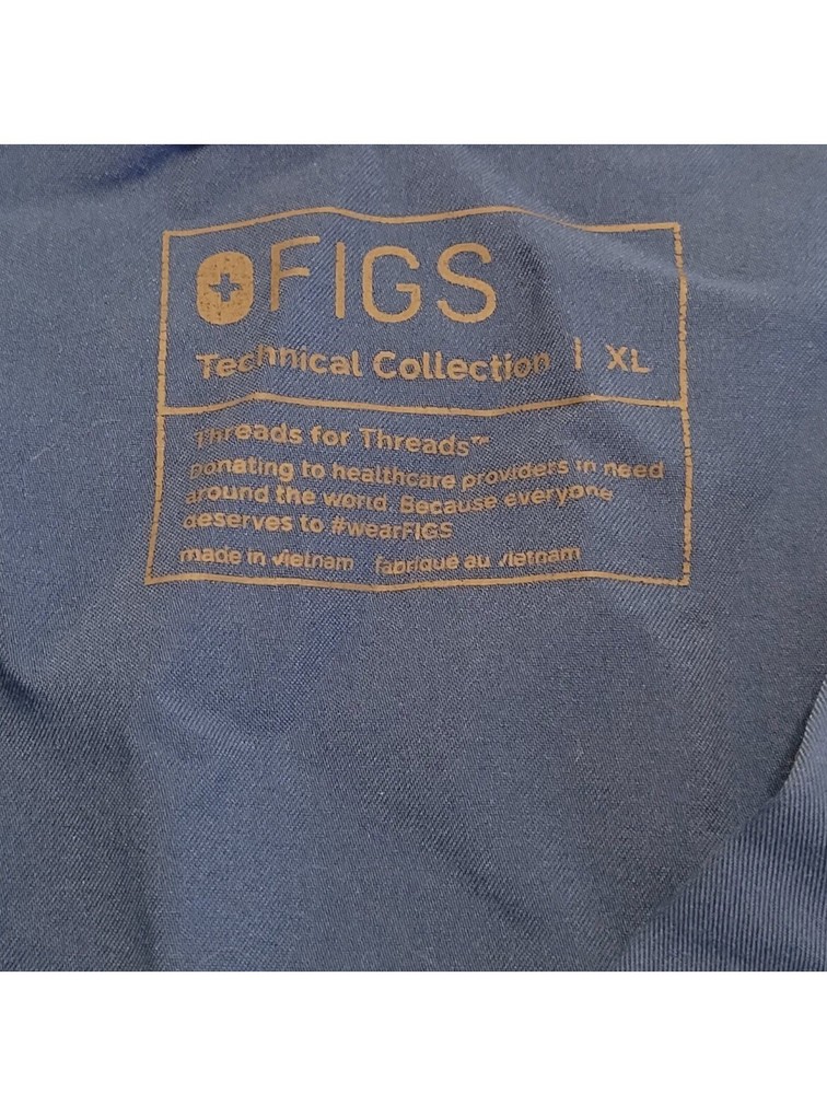 FIGS Technical Collection royal blue Set ~ Top & Pants ~ XL
