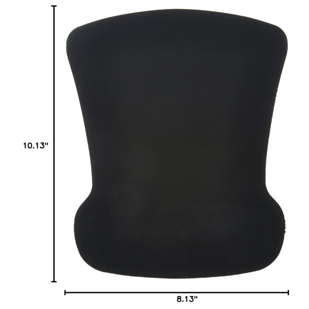 Amazon Basics Rectangular Gel Computer Mouse Pad with Wrist Support Rest