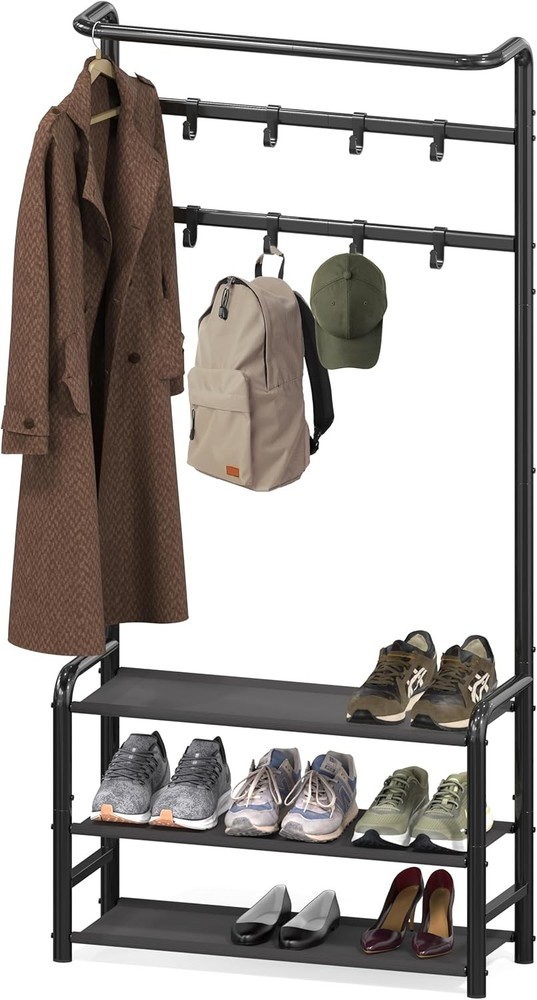 Coat Ra with Stora Shelf, Freestanding Hall Tree with