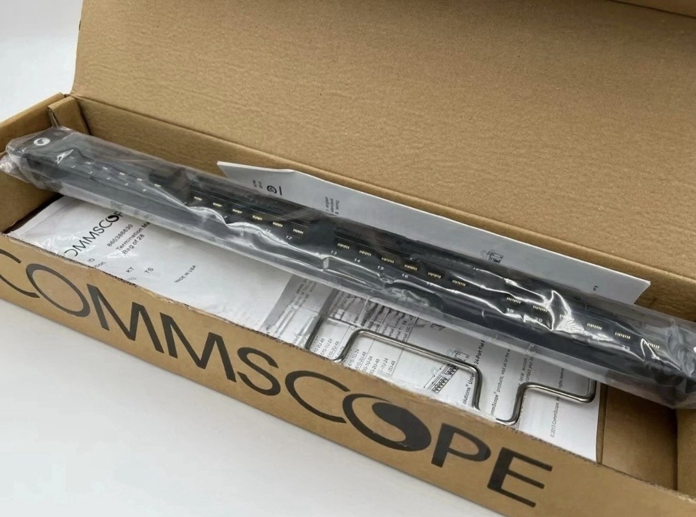 Commscope CAT6 24 Port Network Patch Panel NPP-6-DM-1U-24