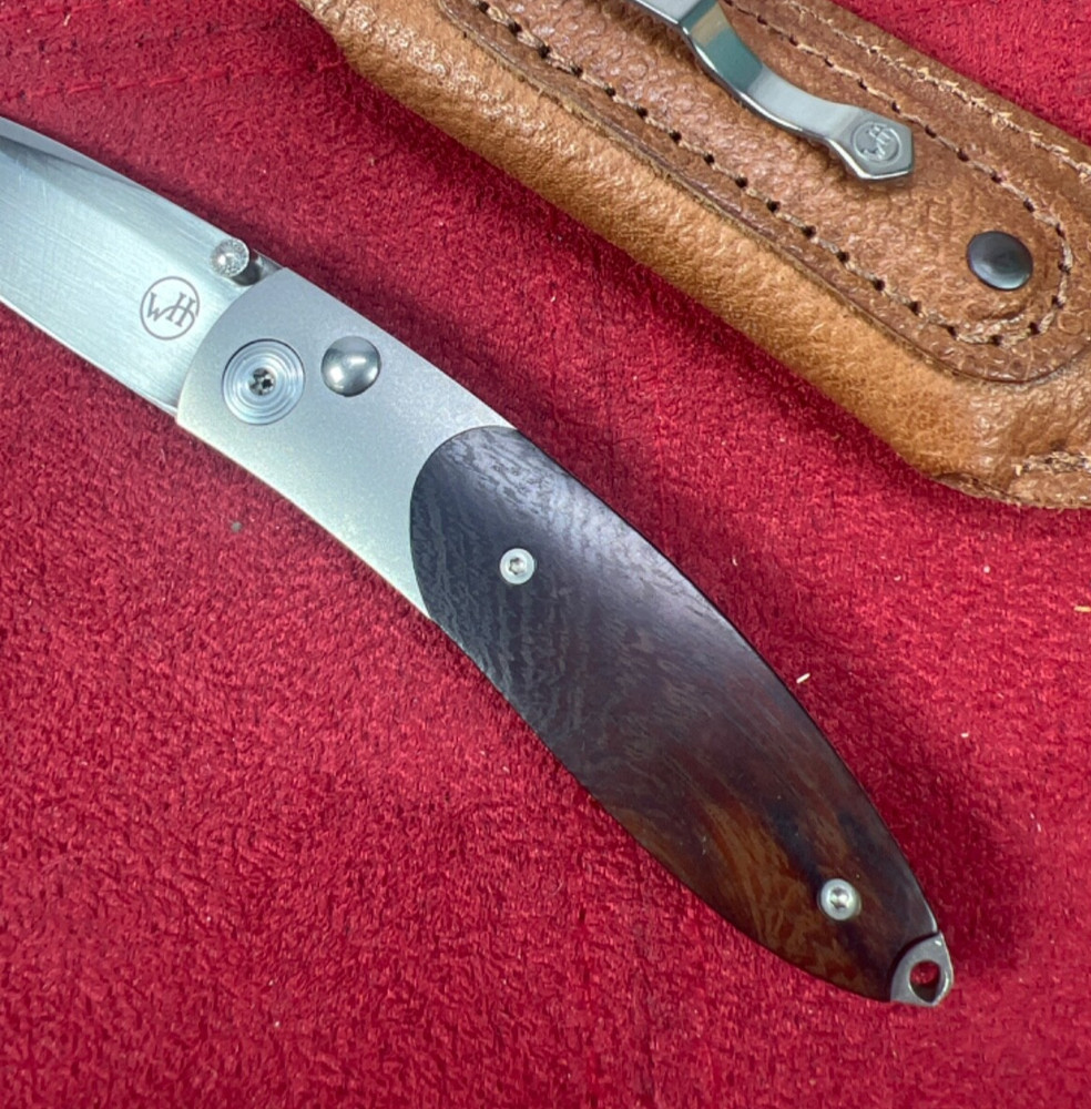 William Henry B5 Monarch Button Lock With ClipCase Sheath