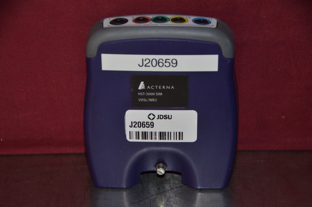 JDSU HST-3000 SIM VDSL/WB2 Service Interface Module / 30 DAY GUARANTEE