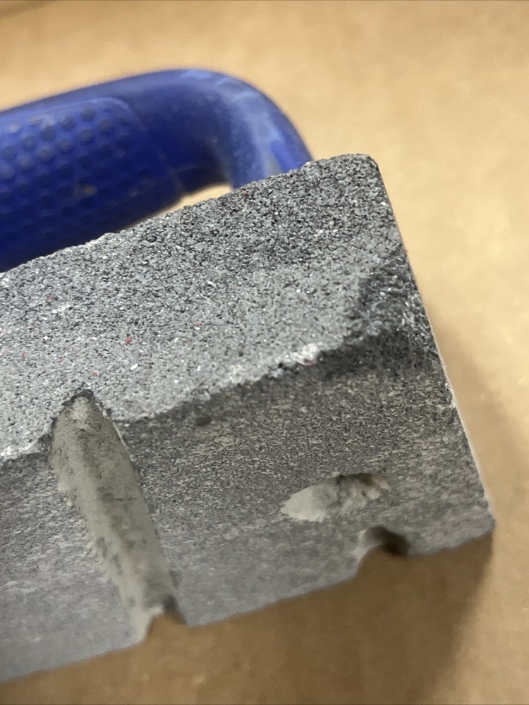 Kobalt Rub Brick 8138 Handle Medium Coarse Light Used