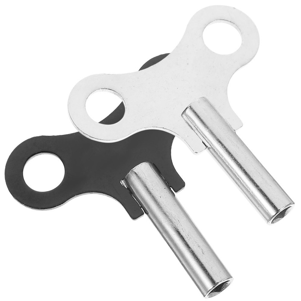 2 Pcs Clock Keys Practical Convenient Winders Wear Resistant Winding Tools