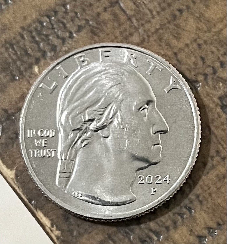2024 Hope P Quarter “In Cod We Trust” CLEAR ERROR