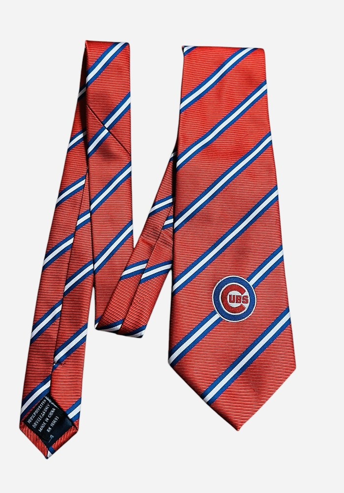 Chicago Cubs Tie MLB 100% Polyester 56”x3.5”