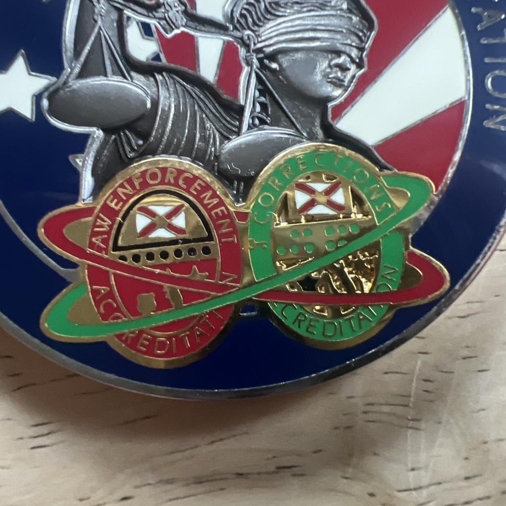 Florida Law Enforcement& correctional challenge coin. FLA-PAC