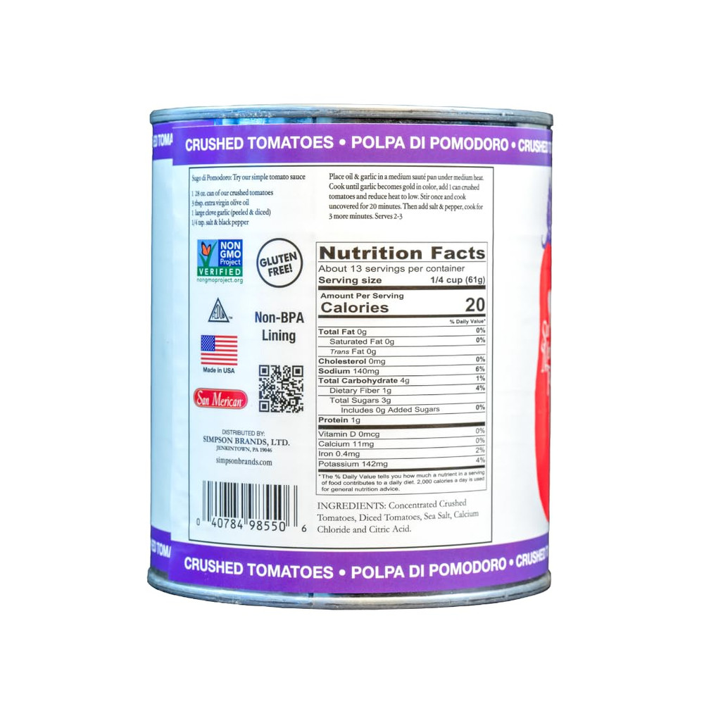 , Crushed Tomatoes, 28Oz