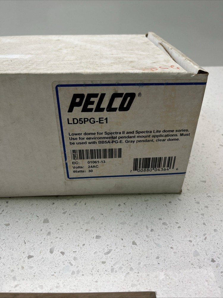 LD5PG-E1 Pelco Lower Dome For Spectra 2 & Spectra Lite Dome Series
