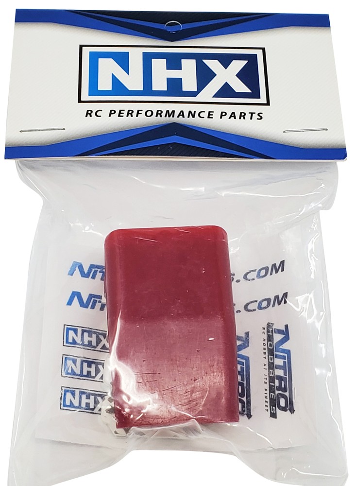 NHX RC 1/8th – 1/10th Plastic Mock Intake & Blower Set Red