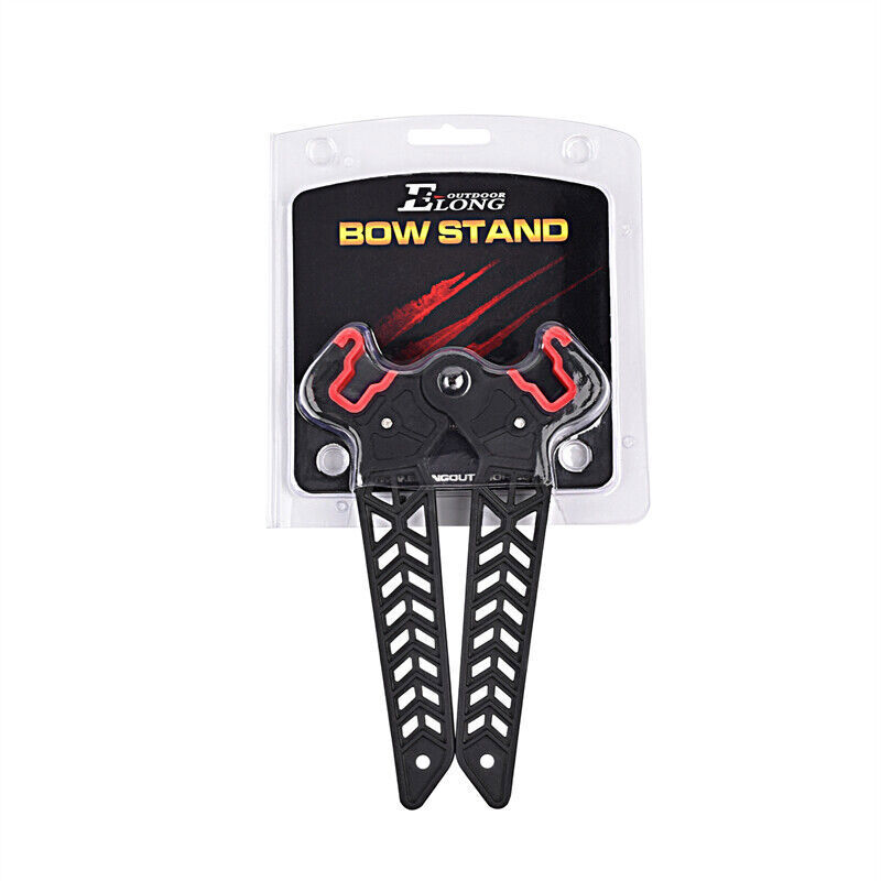 Folding Compound Bow Stand Holder Rack Bracket For Archery Target Shooting(S)