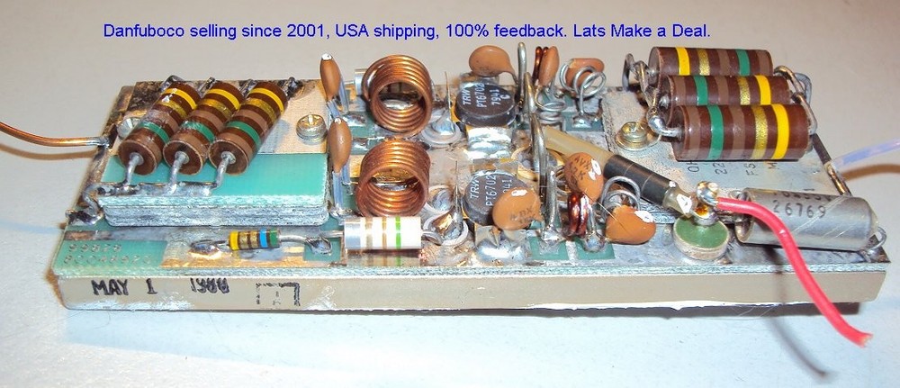 HAM RADIO RF PoWeR AMP VHF uses TRW PT6702 Transistors, Pulls, No data, NICE!!!