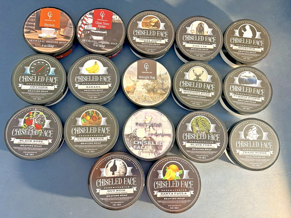 Chiseled Face Shave Soaps - Pick and Choose