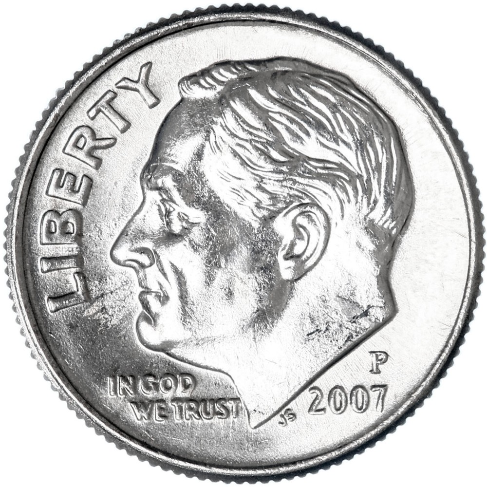 2007 P Roosevelt Dime BU US Coin