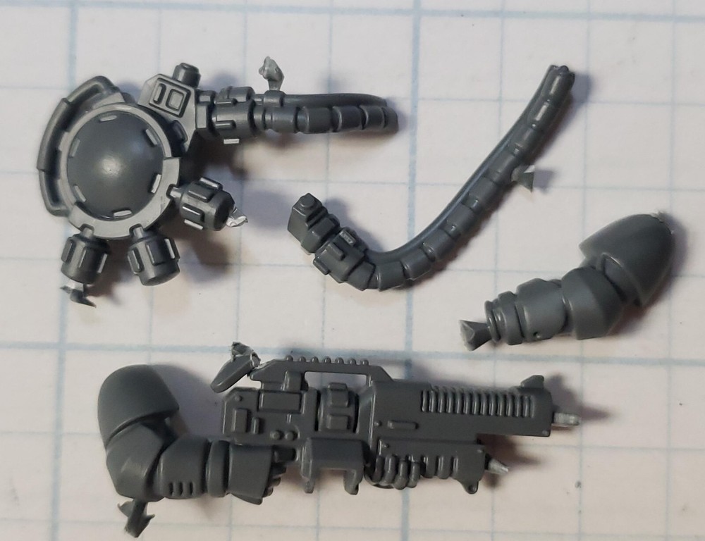 Warhammer 40k Space Marine Bits Primaris Hellblaster Plasma Incinerator Set #4