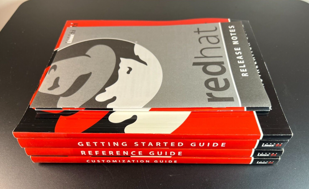 Red Hat Linux 7.1 - 6 book set - Excellent condition