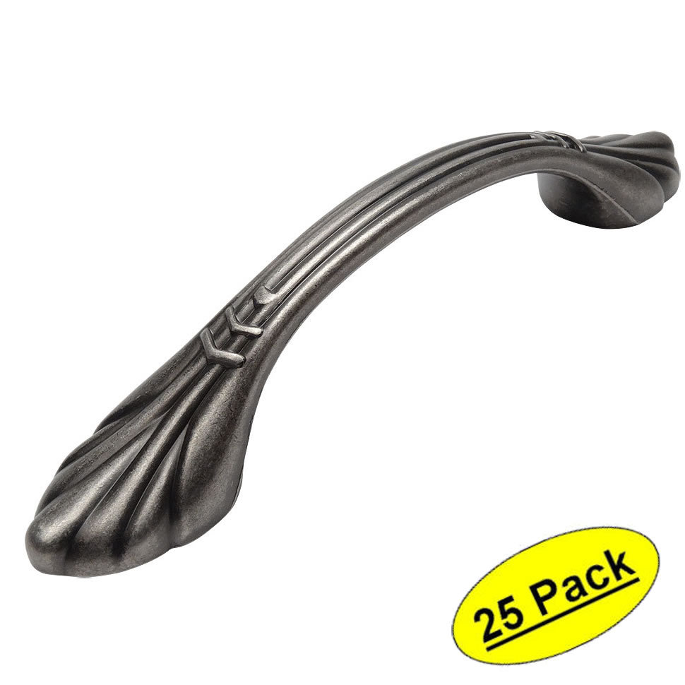 *25 Pack*  Cosmas Cabinet Hardware Weathered Nickel Handle Pulls #4244WN