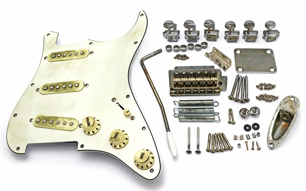 Solo ST Style Relic Chrome Hardware Pack