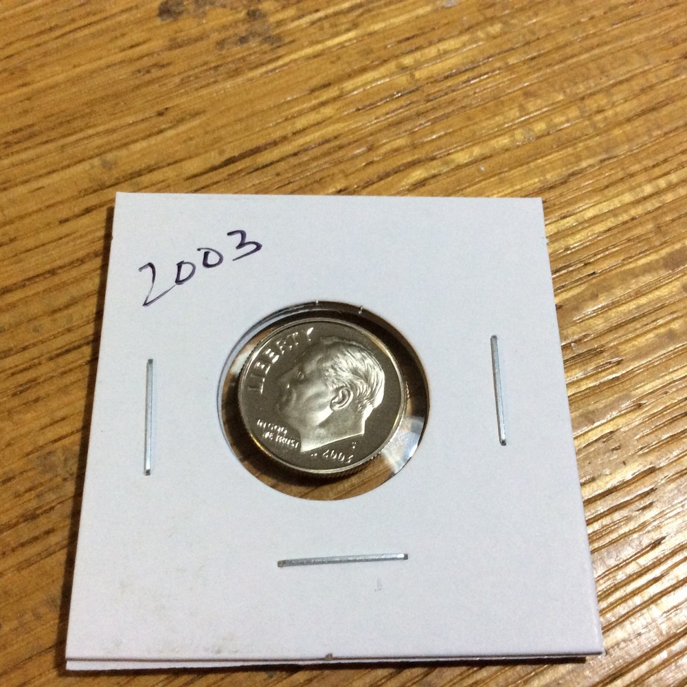 2003 Roosevelt Clad Dime S Proof