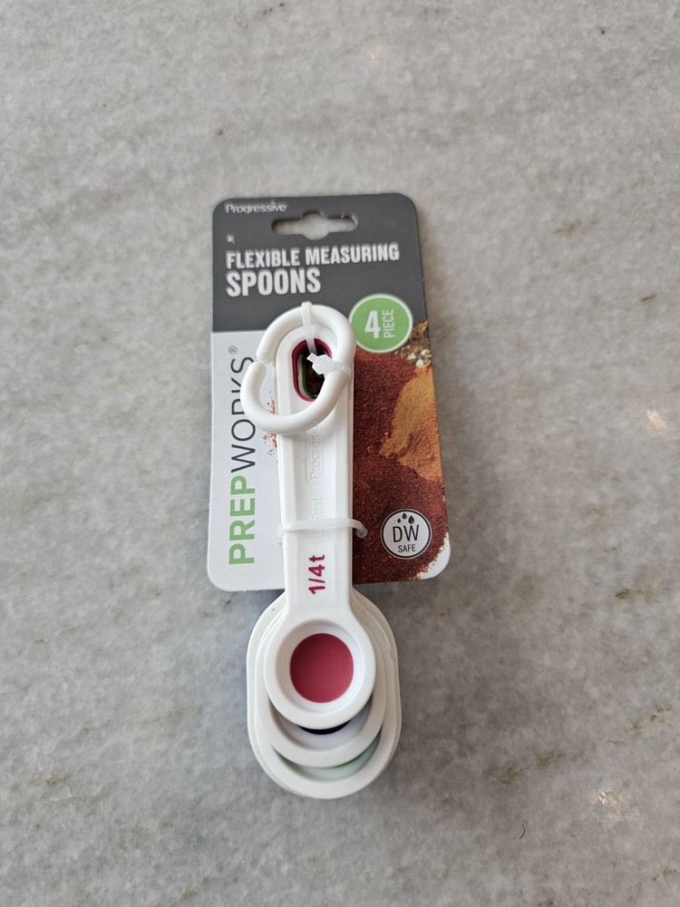 Prepworks 4pc Flexible Measuring Spoons NEW