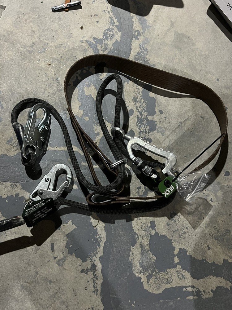 Buckingham BUCK Squeeze Lineman Tool Fall Restriction Kit. Read Description