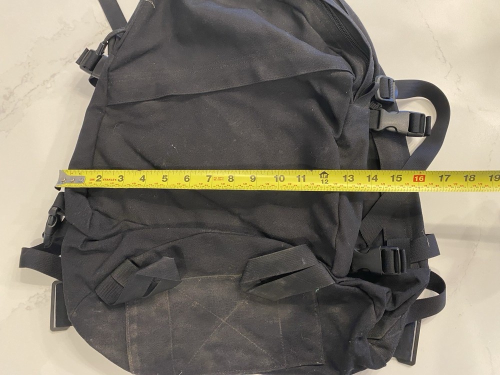 Blackhawk 3-Day Assault Tactical Backpack Black Adjustable Straps