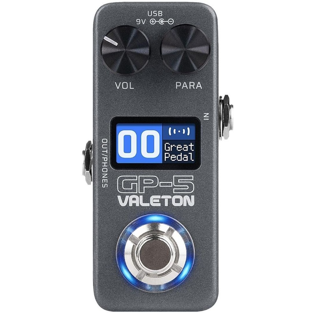 Valeton GP-5 Compact Multi-Effects Guitar Processor with SnapTone Technology