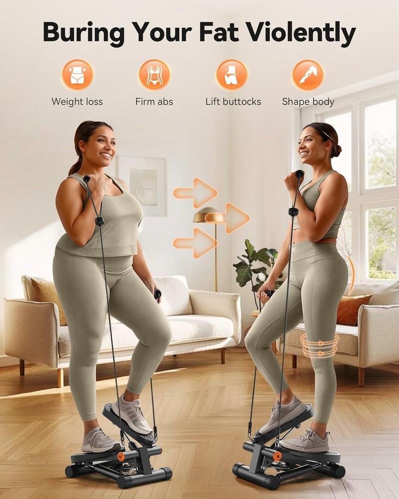 Portable Exercise Stepper Resistance Bands]