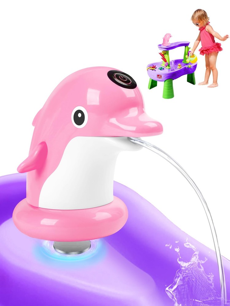 Dolphin Water Table Pump with Magnetic Base No Drill 3H Runtime Continuous Fl...