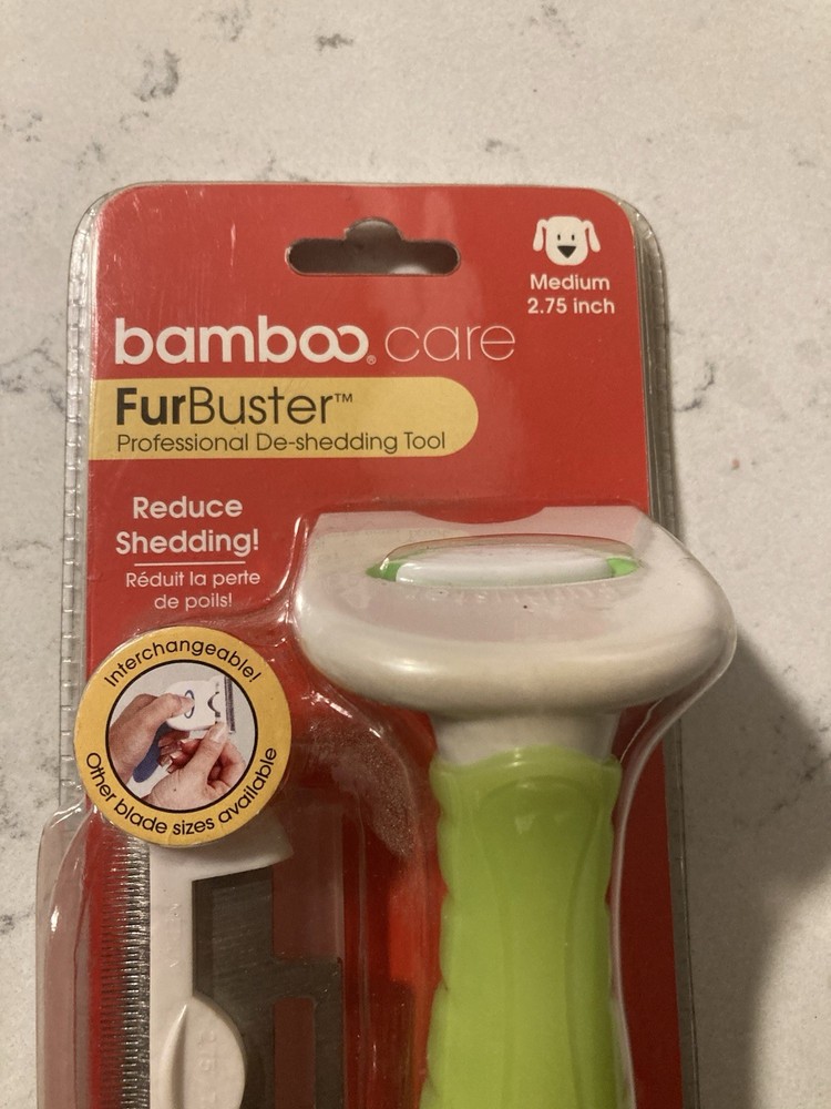FURBUSTER by BAMBOO - de shedding tool Medium 2.75in