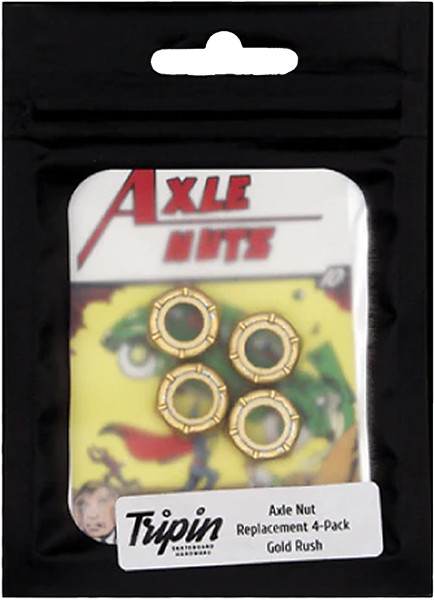 TRIPIN AXLE NUTS GOLD RUSH