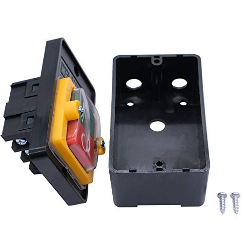 Waterproof Push Button Switch Motor On Off 3 Phase On/Off Switch with Box