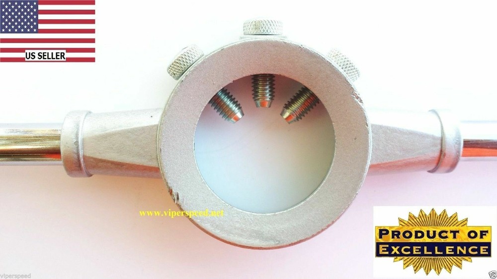 Heavy Duty Die Handle 2" - Round Die Stock Handle - Lighthouse Quality Tools