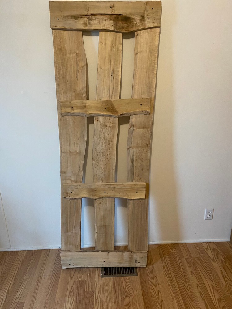 Live Edge Maple Headboard, 75" wide by 26" tall