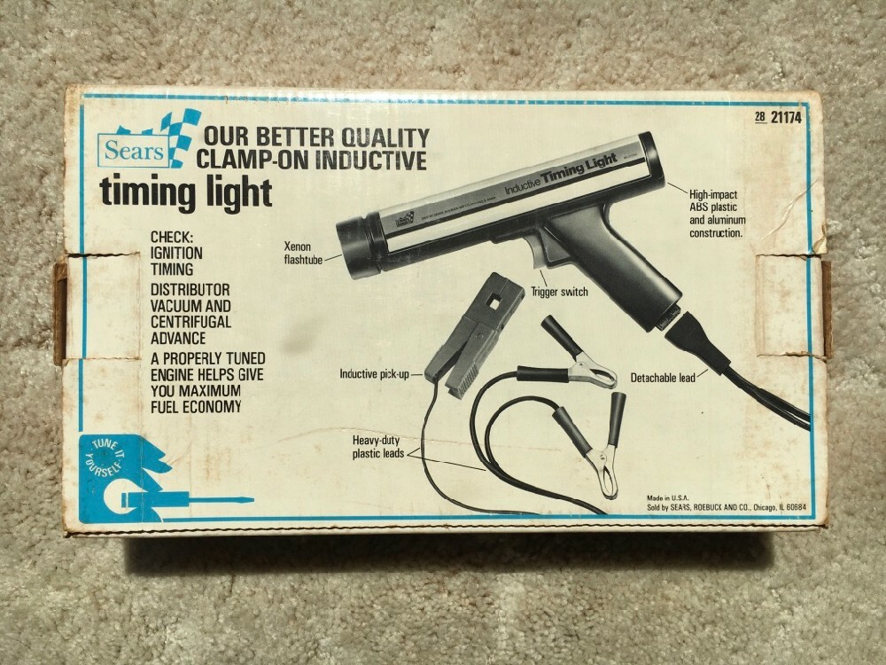 Vintage Sears Craftsman Inductive Timing Light