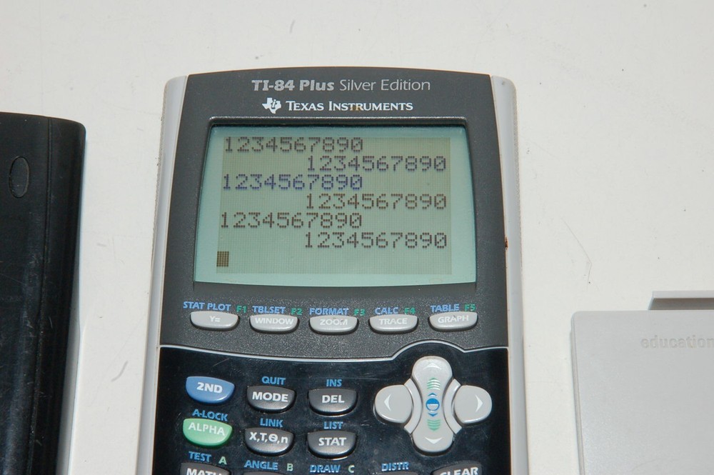 Texas Instruments TI-84+ Plus Silver Edition Graphing Calculator