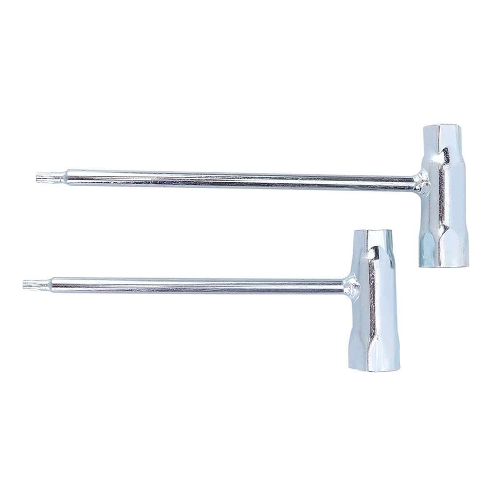 2pcs Spark Plug Spanner T‑Handle Socket Wrench For Chainsaws Popular