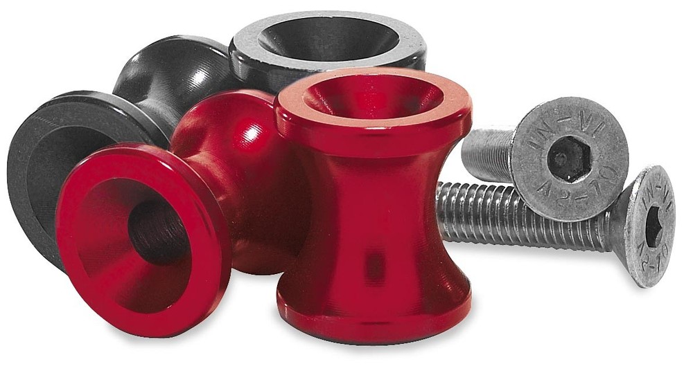 Vortex SP402R 10mm Swingarm Spools - Red