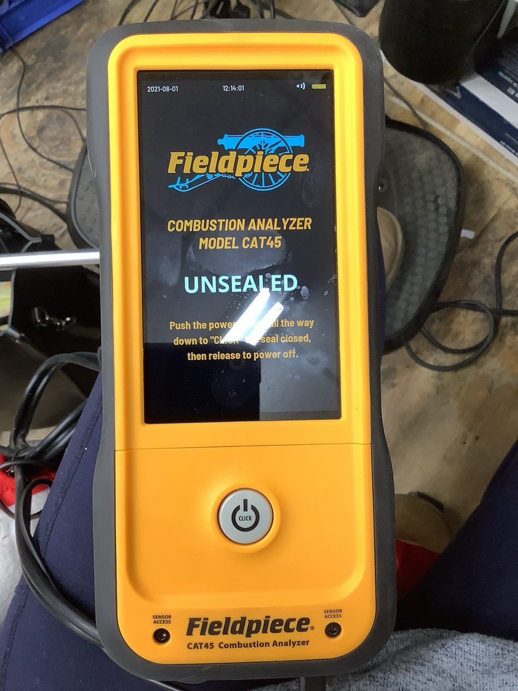 Fieldpiece Cat45 Combustion Analyzer With Case 123208